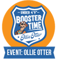 Ollie the Otter Story Time Badge