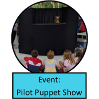 Pilot Puppet Story Time Badge