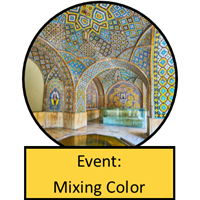 Mixing Color Badge