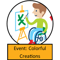 Colorful Creations Badge